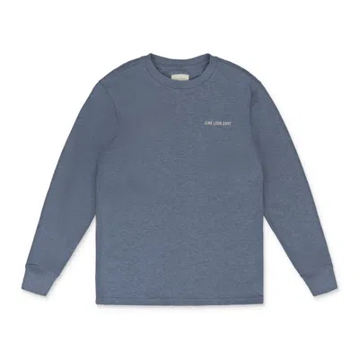 Aimé Leon Dore Blue Ls Melange Uniform Tee