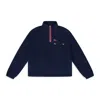 Aimé Leon Dore Blue Quarter Zip Fleece Pullover In Blue