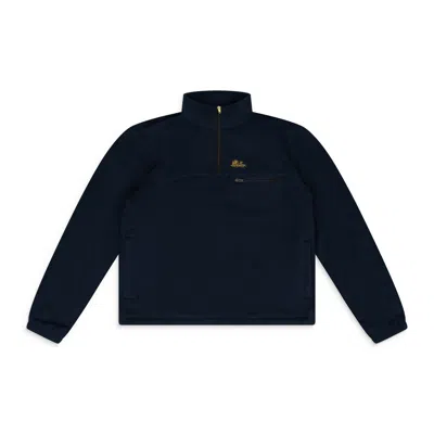 Aimé Leon Dore Blue Quarter Zip Fleece Pullover