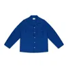 Aimé Leon Dore Blue Safari Button-down Shirt In Blue