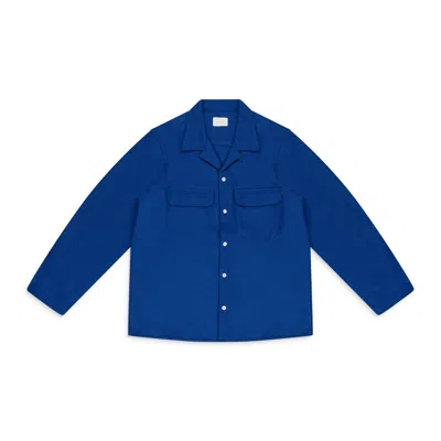 Aimé Leon Dore Blue Safari Button-down Shirt