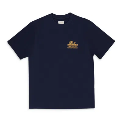 Aimé Leon Dore Blue Unisphere T-shirt