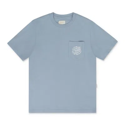 Aimé Leon Dore Blue World Peace T-shirt