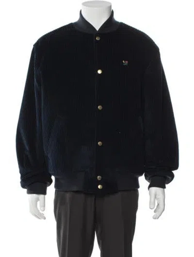 Pre-owned Aimé Leon Dore Bomber Jacket In Blue
