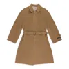 Aimé Leon Dore Brown Balmacaan Coat In Brown