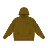 Aimé Leon Dore Brown Stacked Logo Hoodie In Brown