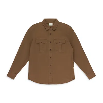 Aimé Leon Dore Brown Utility Button-down Shirt