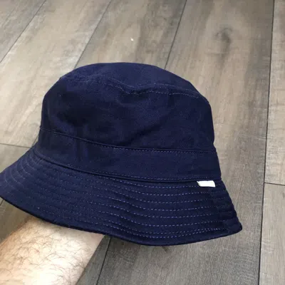 Pre-owned Aimé Leon Dore Bucket Hat In Navy