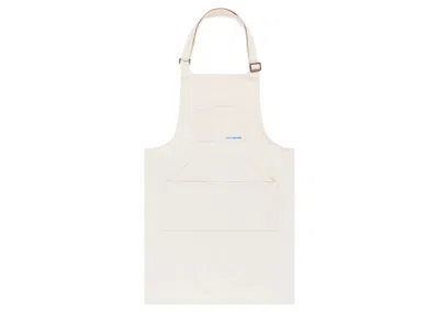 Pre-owned Aimé Leon Dore Cafe Leon Dore Apron In Canvas In Brown