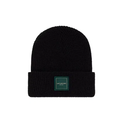 Pre-owned Aimé Leon Dore Café Leon Dore Beanie 'jet Black' | Men's Size Onesize