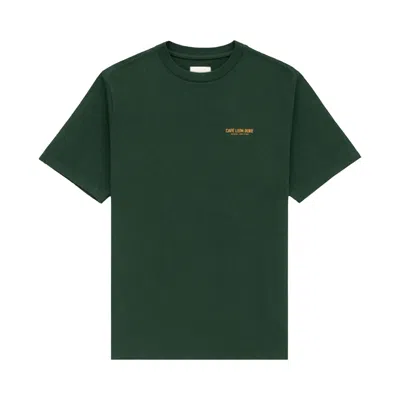 Pre-owned Aimé Leon Dore Café Leon Dore Logo Tee 'botanical Garden' | Green | Men's Size Xl