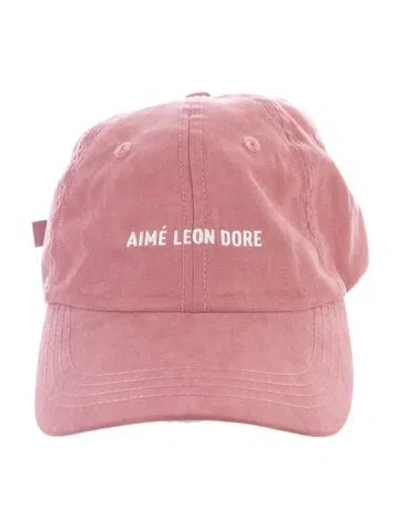Pre-owned Aimé Leon Dore Cap In Pink