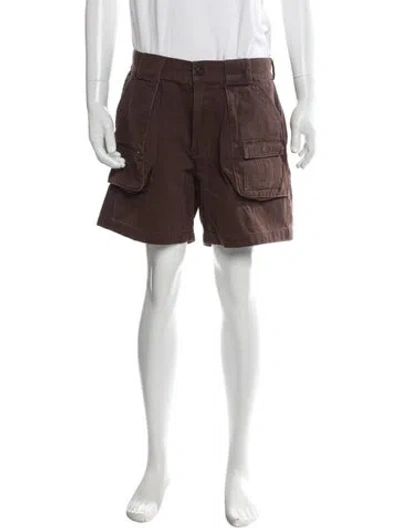 Pre-owned Aimé Leon Dore Cargo Shorts In Brown