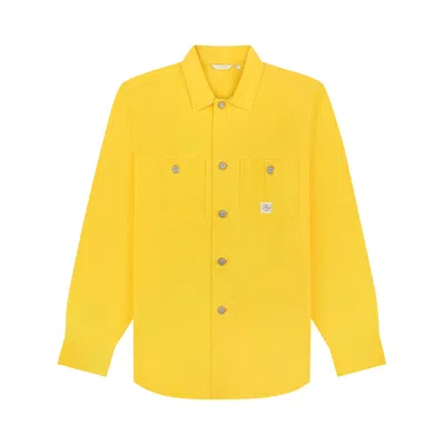 Pre-owned Aimé Leon Dore Carpenter Overshirt 'sunstruck' | Yellow | Men's Size Xl