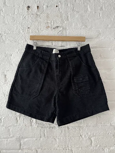 Pre-owned Aimé Leon Dore Carpenter Shorts In Black