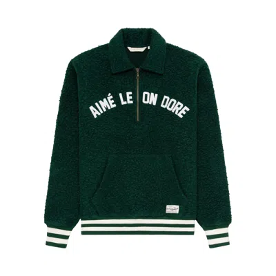 Pre-owned Aimé Leon Dore Casentino Half-zip Pullover 'pine Grove' | Green | Men's Size Xl