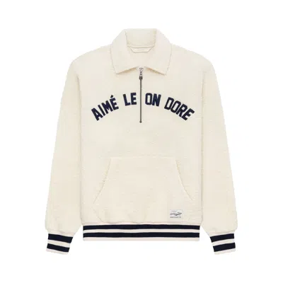 Pre-owned Aimé Leon Dore Casentino Half-zip Pullover 'pristine' | Cream | Men's Size S