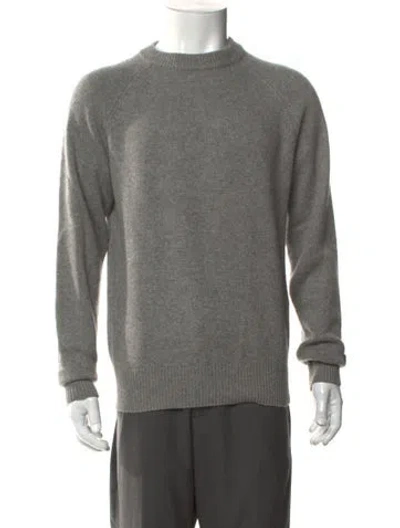 Pre-owned Aimé Leon Dore Cashmere Crew Neck Pullover In Gray