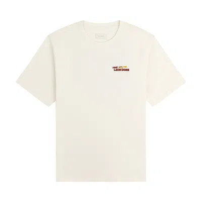 Pre-owned Aimé Leon Dore Catch & Release Tee 'pristine' | Cream | Men's Size Xl In White