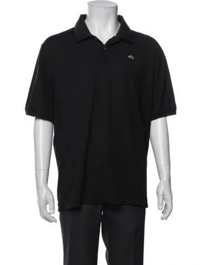 Pre-owned Aimé Leon Dore Collar Short Sleeve Polo Shirt In Black