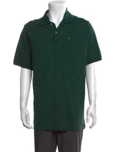 Pre-owned Aimé Leon Dore Collar Short Sleeve Polo Shirt In Green