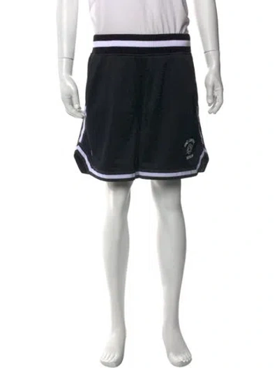 Pre-owned Aimé Leon Dore Colorblock Pattern Athletic Shorts In Black