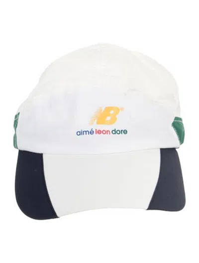 Pre-owned Aimé Leon Dore Colorblock Sport Hat In White