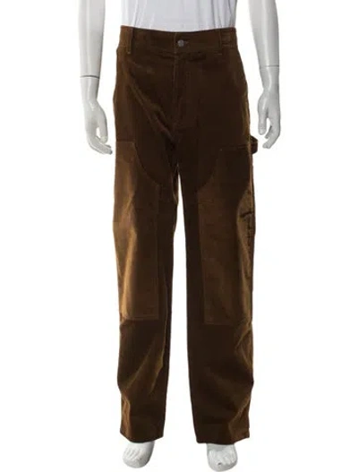 Pre-owned Aimé Leon Dore Corduroy Pants In Brown
