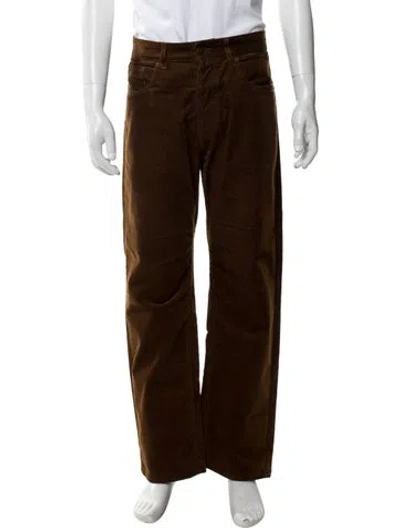 Pre-owned Aimé Leon Dore Corduroy Pants In Brown