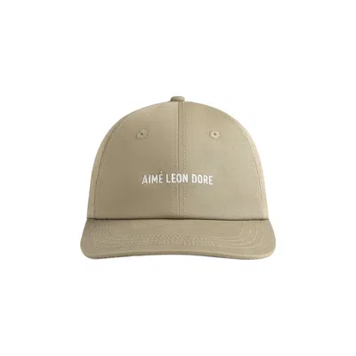Pre-owned Aimé Leon Dore Core Logo Hat 'khaki' | Tan | Men's Size Onesize In Brown