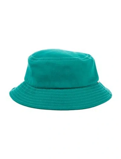 Pre-owned Aimé Leon Dore Cotton Bucket Hat In Green