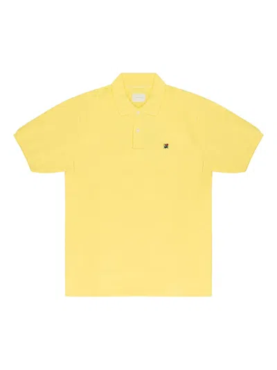 Aimé Leon Dore Cotton Polo Shirt In Yellow