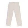 Aimé Leon Dore Off-white Double Pleated Trousers In White