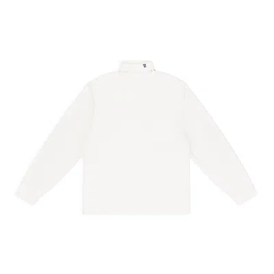 Aimé Leon Dore Cream Crest Turtleneck Turtleneck Sweater In White