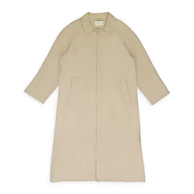 AIMÉ LEON DORE CREAM LIGHTWEIGHT TOPCOAT