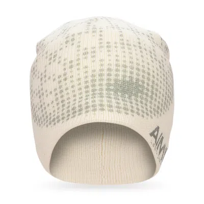 Aimé Leon Dore Cream New Balance Geo Print Beanie In Neutral