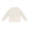 Aimé Leon Dore Cream Pointelle Long-sleeve T-shirt In Neutral