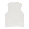 Aimé Leon Dore Cream Waffle V-neck Sweater Vest In White
