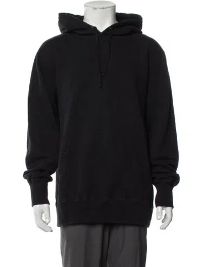 Pre-owned Aimé Leon Dore Crew Neck Long Sleeve Hoodie In Black