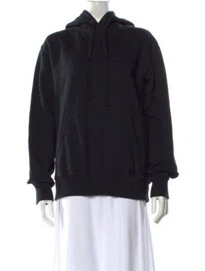 Pre-owned Aimé Leon Dore Crew Neck Long Sleeve Hoodie In Black