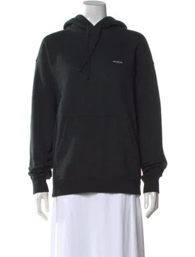 Pre-owned Aimé Leon Dore Crew Neck Long Sleeve Hoodie In Black
