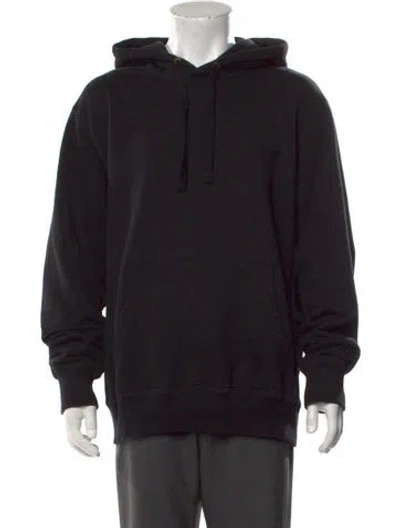 Pre-owned Aimé Leon Dore Crew Neck Long Sleeve Hoodie In Black