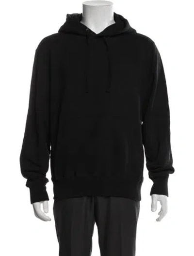 Pre-owned Aimé Leon Dore Crew Neck Long Sleeve Hoodie In Black