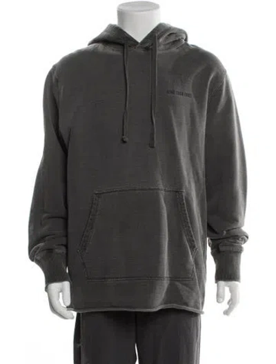 Pre-owned Aimé Leon Dore Crew Neck Long Sleeve Hoodie In Gray