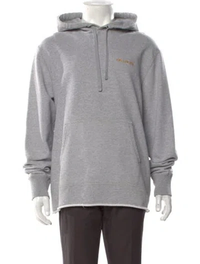 Pre-owned Aimé Leon Dore Crew Neck Long Sleeve Hoodie In Gray