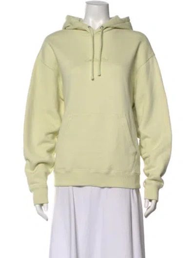 Pre-owned Aimé Leon Dore Crew Neck Long Sleeve Hoodie In Green