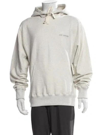 Pre-owned Aimé Leon Dore Crew Neck Long Sleeve Hoodie In Grey