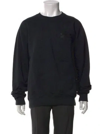 Pre-owned Aimé Leon Dore Crew Neck Long Sleeve Sweatshirt In Black
