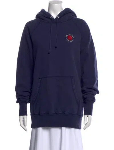 Pre-owned Aimé Leon Dore Crew Neck Long Sleeve Sweatshirt In Blue