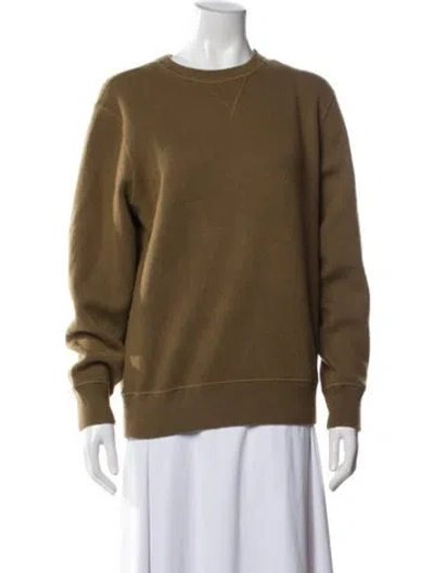 Pre-owned Aimé Leon Dore Crew Neck Long Sleeve Sweatshirt In Blue